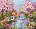 Dimensions Needlecrafts Paintworks Paint By Number, Japanese Garden