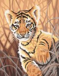 Dimensions-Needlecrafts-Paintworks-Paint-By-Number-Tiger-Cub-0